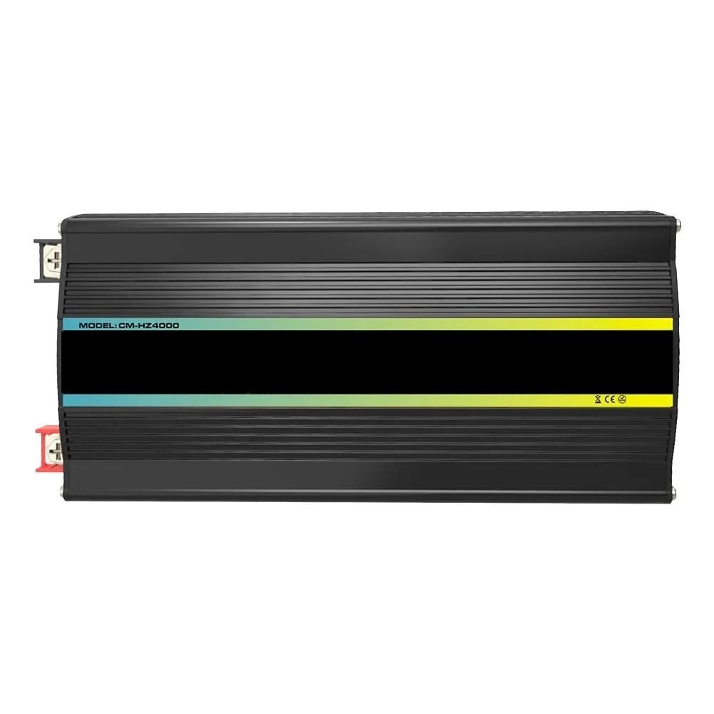 Falownik, 3000/4000/6000/8000 W Inteligentny falownik mocy Podwójny USB Pojazd Inteligentny falownik Czysta fala sinusoidalna DC do AC do samochodu Auto RV(4000w)