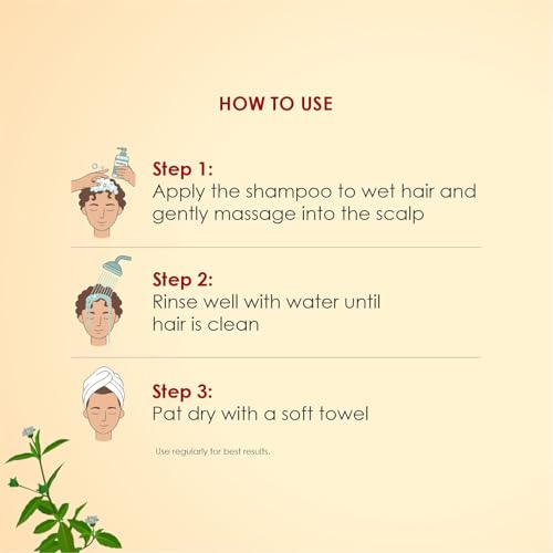 Image of Baidyanath Asli Ayurved Shikakai and Bhringraj Nourishing Shampoo I Hair Strong Shampoo I Coconut Oil I 200 ML