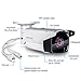 TRENDnet Indoor/Outdoor 5MP H.265 120dB WDR PoE Network Camera, Long Range IR Night Vision up to 80m (262'), IP67 Rated Housing, Advanced Playback, Adjustable Base, 120dB Wide Dynamic Range,TV-IP313PI