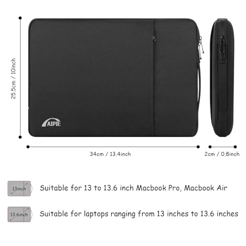 AIPIE Funda Portátil 17 17,3 Pulgadas Netbooks Caso 43,2 x 28,5 CM Anti-rasguños Antigolpes per Laptop Compatible Acer, ASUS, DELL, HP, Lenovo, MSI Ordenadores Maletín de Bolsa - imagen 4