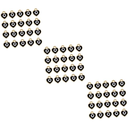 Pendentifs alliage forme de cœur parfaits pour colliers personnalisés