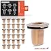 A-Premium 30 PCS Nylon Car Retainer Fastener Push Pin Clips with Sealer Compatible with Nissan Altima Rogue Rogue Select Sentra Versa Murano Pathfinder Maxima Titan XD Armada Juke Kicks NV200