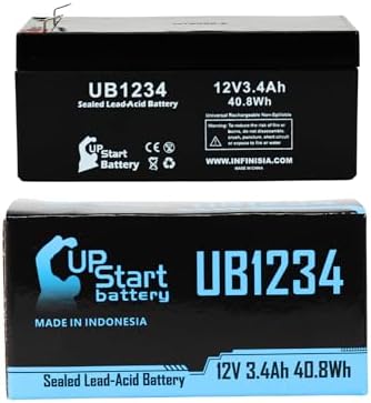 Neptune 6V 4.5Ah Replacement Battery 2-Pack - Compatible With UPG UB645 & Multiple Models