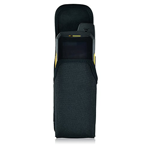 Turtleback Belt Clip Holster Case Fits Sonim Xp6, Nylon Vertical Heavy Duty Black Nylon Pouch, Made In Usa #TOP4