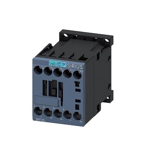 YAPOLQTNM Power contactor 12A 5.5kW 2NO+2NC 24VDC 4 Poles Size S00 Screw Terminal Connection; 3RT25171BB40