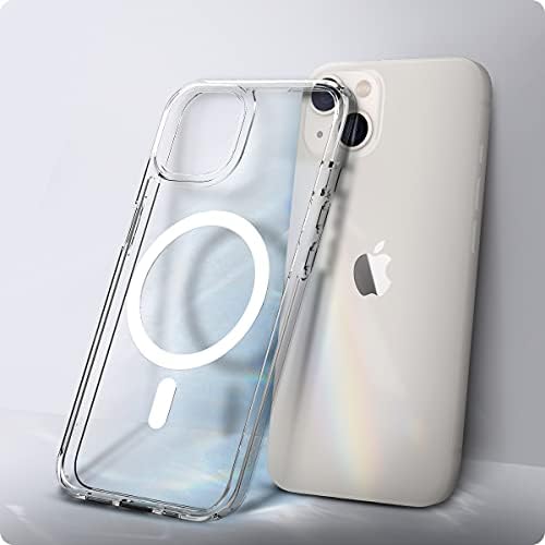 Spigen Ultra Hybrid MagFit Case Compatible with iPhone 13 mini - White