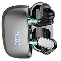 Cuffie Traduttrici 3-in-1 con ENC Mics, Cuffie Bluetooth 5.4 per Viaggi/Affari/Studio, Nero opaco