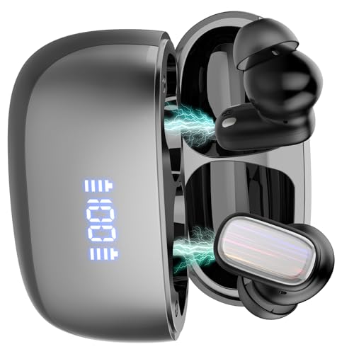 Immagine prodotto: Cuffie Traduttrici 3-in-1 con ENC Mics, Cuffie Bluetooth 5.4 per Viaggi/Affari/Studio, Nero opaco