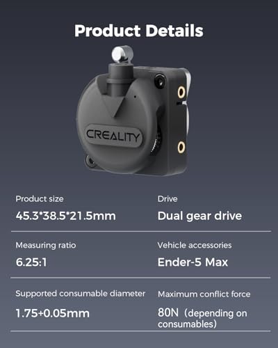 Ender 5 Max Creality extrudeuse officielle kit de rechange mécanisme impression 3D - 7