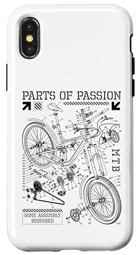 �}�E���e���o�C�NMTB�p�[�c�I�u�p�b�V�����o�C�N�T�C�N�����O�} �X�}�z�P�[�X iPhone X/XS �p