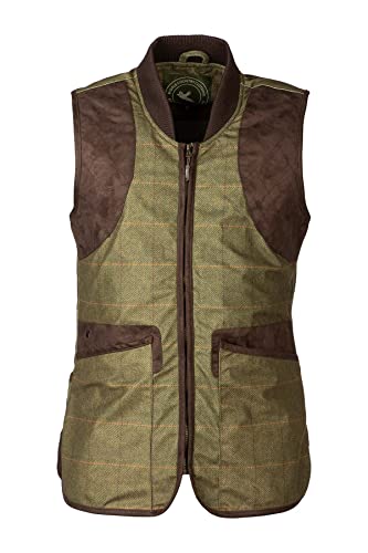 Rydale Mens Tweed Print Shooting Waistcoat Hunting Gilet Bodywarmer Vest For Men 2 Colours (as8, alpha, l, regular, regular, Heathland)
