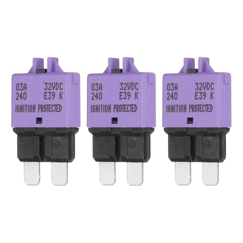 Fusibles réarmables 3A ATC ATO DMiotech pour éviter les pannes électriques en voyage