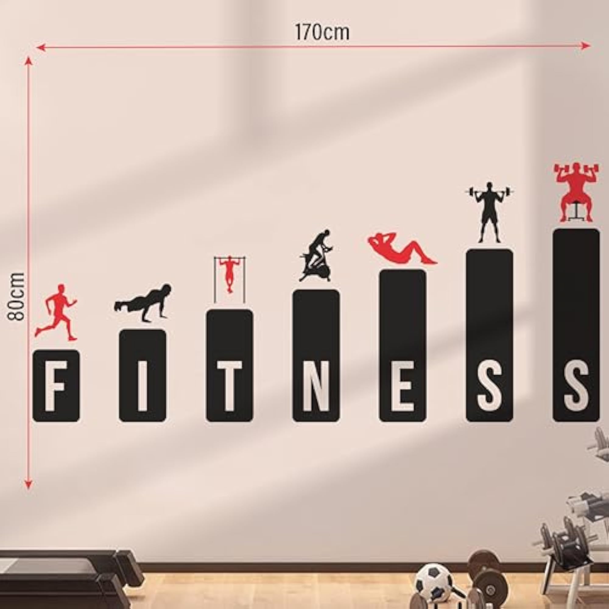 Gym - Fitness - Workout Wall Sticker