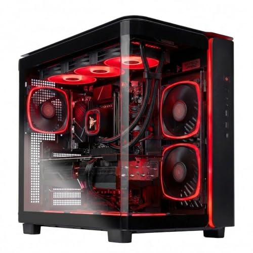 Image of Skytech Gaming King 95 Gaming PC, AMD Ryzen 7 7800X3D 4.2GHz, AMD RX 9070XT 16GB VRAM, 1TB Gen4 NVMe SSD, 24GB DDR5 RAM 6000, 850W Gold ATX 3 PSU, 360 ARGB AIO, WI-FI 5, Windows 11, Desktop