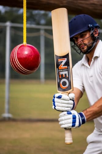 Neo Hanging Cricket Leather Ball_3.5 Meters (Pack of 1) 2 41zaN2CCMEL