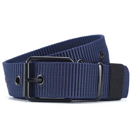Men Belts Canvas Nylon Webbing Belt Fashion Casual Unisex Belts Quality Sports Strap