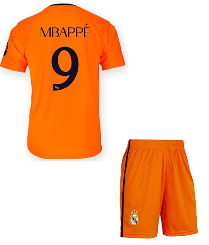 Real Madrid – Conjunto de fútbol – Camiseta corta Real Kylian Mbappé – Colección oficial