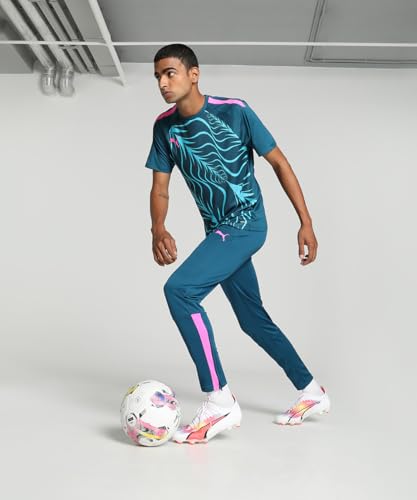 Image of Puma Men's teamLIGA Training Pants | Slim Fit Knitted Joggers for Men | Moisture Resistant Fabric | Football Track Pants for Gym, Practice & Daily Activewear