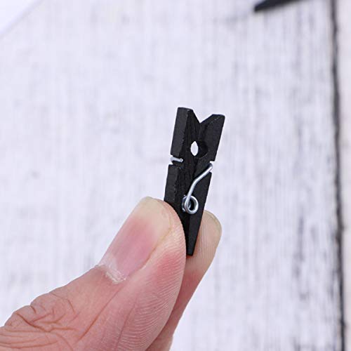 100 Peças Mini Pinos Clipe De Madeira De Artes Diy Pinos Para Linha De Lavagem Mini Álbum De Recorte