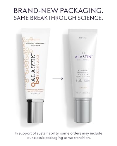 ALASTIN Skincare HydraTint Pro Mineral Sunscreen SPF 36 (3.2 oz) | 2-in-1 Tinted Daily Sunblock Moisturizer for Face & Neck | Fragrance-Free, Water Resistant - Image 3
