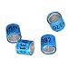 M.Z.A Anillos de aluminio para palomas, identifican bandas de palomas, 8 mm,...