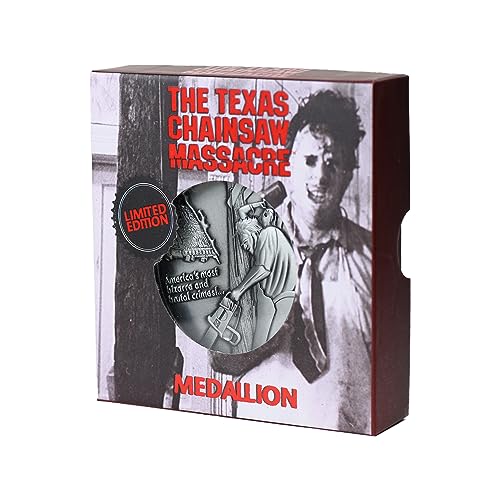 Médaillon Le Texas Chainsaw Fanattik Tcm-10 multicolore en métal collector