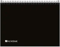 Tilibra - Caderno Sketchbook Espiral Capa Plástica A4 Académie Sense 150 G 50 Folhas