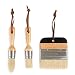 3 Piece Paint Brush Set by DIYARTZ, Perfect Chalk and Wax Paint, Natural Bristles, Thick and Durable
