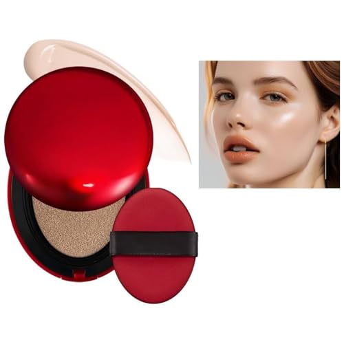 Cushion Foundation, Semi-Matte Finish 72-Hour Foundation Full Coverage Sun Protection, Waterproof