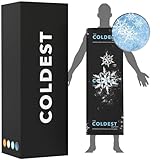Coldest Extra Large Ice Pack for Back and Full Body - Cold Compress for Pain Relief, Ice Blanket for Sleeping or Ice Pad Physical Therapy - Folds Compact (53' x 13' - Full Body)