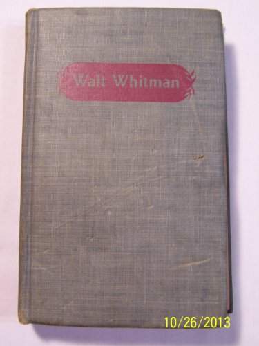 Walt Whitman B000GTGPA4 Book Cover