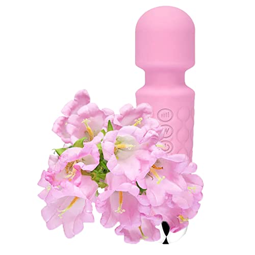 Lumio Body Back Massager - Mini - Travel - 9 Speeds 19 Modes - For Back - Foot - Arm Muscle Relaxation (Pink) (Pink) #TOP24