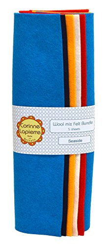 Corinne Lapierre - Quadrati in Feltro, Assortiti