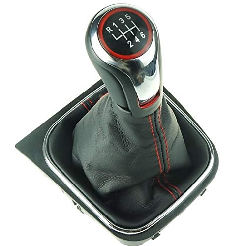 Pomello del cambio, cuffia del cambio, telaio a 6