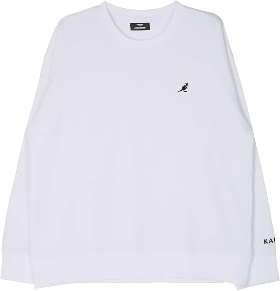 [カンゴール] 別注裏毛トレーナー｜メンズ ブランド ロゴ 長袖 スウェット 秋服 冬服 春服 オーバーサイズ ゆったり 裏毛 レディース ユニセックス ワンポイント 黒 白 - 4