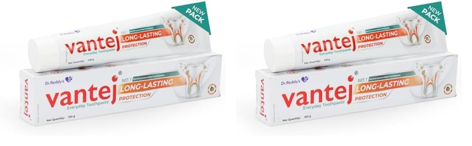 Vantej : Sensitivity Protection Toothpaste| 100 Grams| Gives Long Lasting Sensitivity Protection And Tooth Sensitivity Healing| Dentist Recommended| Desensitizing Toothpaste| Braille Enabled Pack