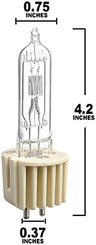 Ushio - 1000667-10 Pack - 375 Watt - T6 - HT/SNK - 3050 Kelvin - Clear - Light Bulb
