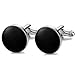 Jstyle Mens Cufflinks and Studs Set Tuxedo Shirts Black Business Wedding