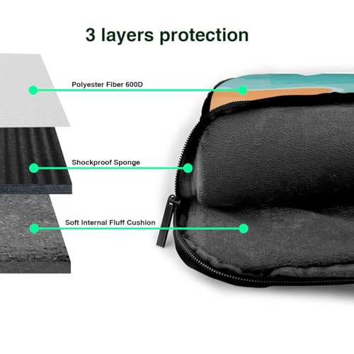 Maletín impermeable para laptop 13 pulgadas miniatura 5