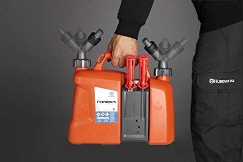 Husqvarna combi-jerrycan afgestemd op brandstof en olie 5 l 2,5 l - Afbeelding 6