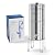 Culligan MaxClear 2.25 Gallon Gravity Water Filter System, Brushed Stainless-Steel Countertop Water Filter NSF/ANSI Certified to Reduce Microplastics, Lead & Total PFAS, with 1 Ceramic Filter