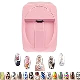 SHIYAYA Automatic Nail Printing Machine, 3D Nail Art Printer, Support WiFi/DIY/USB, DIY Mobile Nail Printer Machine for Nail Salon Home Use
