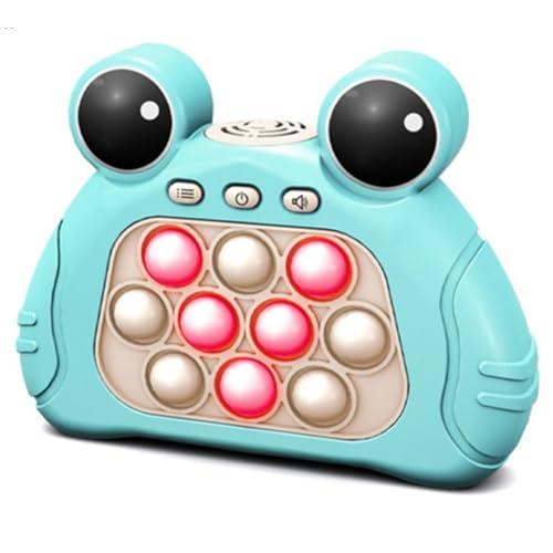 Pop It Eletronico Fidget Brinquedo De Apertar Anti Stress Bichinhos Sapinho Premium NOTYAZ (Verde)