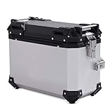 Volumen de suministro: 1x maleta lateral de aluminio, llaves, reflectores. Bagtecs XB38 maleta de aluminio para motos con volumen de 38 litros. Maleta lateral para un transporte de equipaje perfecto y una apariencia de verdadera aventura