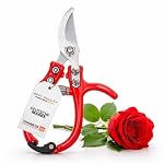 TOPANBIETER 999 – Rosenschere 15,2 cm, Bypass-Schere für Rosen und Sträucher, 