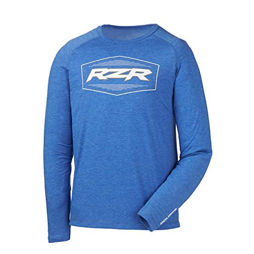 Polaris Off Road Men's RZR Performance Long-Sleeve - L Royal