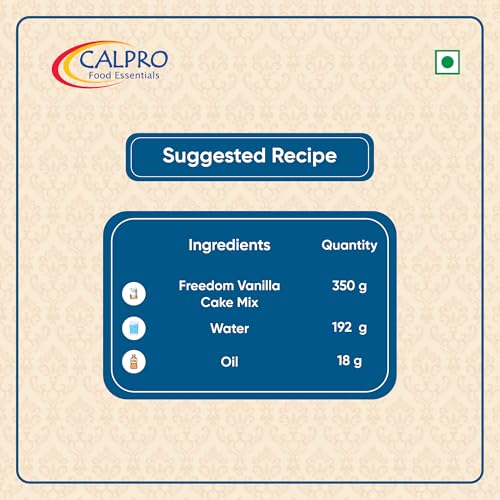 Image of Freedom Vanilla Cake Mix :Sugar Free, Egg Free Primum Cake In Mint, ! Melt-In-Mouth -100% Vegetarian :Muffins & Pound Cakes: Mix 350KG