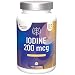 Produktbild Sensilab Jod Tabletten 200 mcg  Kaliumjodidtabletten zur Unterstützung der Schilddrüse und des Nervensystems  120 Jodtabletten  4-Monatsvorrat