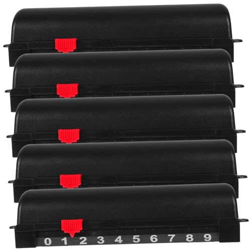 VANZACK 5pcs Hockey Table Accessories Score Keepers Hockey Scoring Units Table Plastic