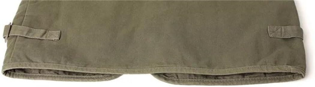 Men's Solid Cotton Multi Pocket Cargo Outdoor Work Travel Hiking Vest